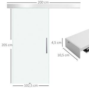 Schiebetor E7-0015 1 x 205 x 103 cm