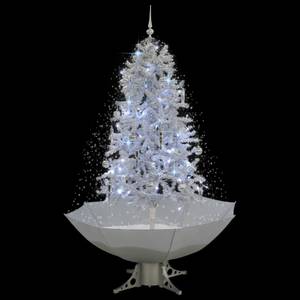 Schneiender weihnachtsbaum 3002819 Silber - Weiß - 105 x 170 cm