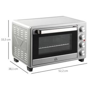 Minibackofen 800-087SR Silber - Metall - 39 x 34 x 53 cm