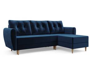 Ecksofa PALER Blau - Ecke davorstehend rechts