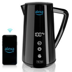 Alexa Wasserkocher Smart SK14650BLKNEU Schwarz - Kunststoff - 21 x 28 x 16 cm