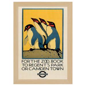 Bilderrahmen Poster 1921 Zoo Eiche Dekor