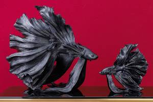 Deko Figur CROWNTAIL Schwarz