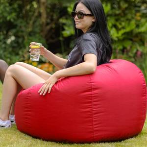 Klassischer Outdoor Sitzsack Rot