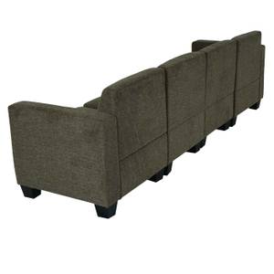 Modular 4-Sitzer Sofa Couch Lyon Braun