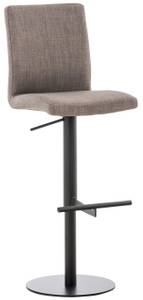 Tabouret de bar Cadiz Lot de 2 Gris - Noir