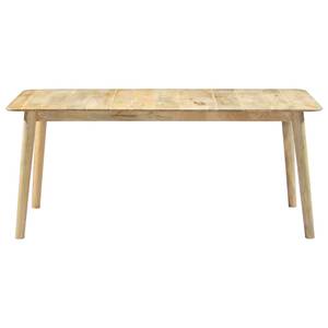 Esstisch 298291 Braun - Massivholz - Holzart/Dekor - 90 x 76 x 180 cm