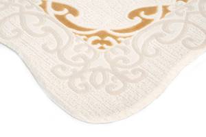 Tapis Royal Frame Beige - Matière plastique - Textile - 120 x 1 x 180 cm