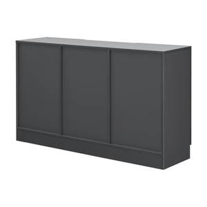 Sideboard Spøttrup mit Glastür Dunkelgrau