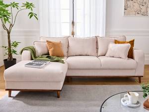 Ecksofa ALBANE Beige