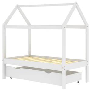 Cadre de lit pour enfants 77 x 146 cm - Blanc