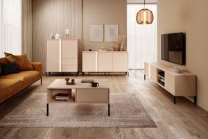 Tv lowboard DAST RTV203 3D Beige - Holzwerkstoff - Kunststoff - 203 x 54 x 40 cm