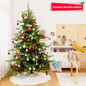 210cm Künstlicher Weihnachtsbaum Grün - Kunststoff - 150 x 210 x 150 cm