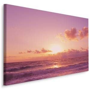 Tableaux MER Eau Ciel Soleil Paysage 3D 30 x 20 x 20 cm