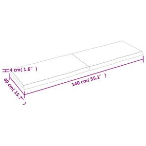 Tischplatte 3028686-8 40 x 4 x 140 cm