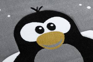 Kinderteppich Petit Penguin Pinguin Grau - Kunststoff - Textil - 180 x 1 x 270 cm