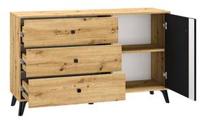 Sideboard ELIZABETH Braun - Holzwerkstoff - 138 x 83 x 40 cm