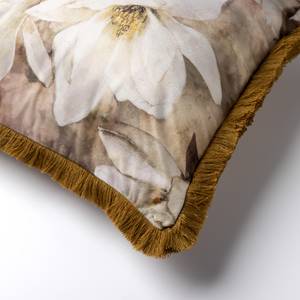 Housse de coussin Nola Beige - Textile - 45 x 45 x 45 cm