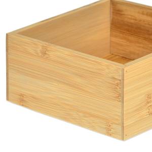 Ordnungsbox aus Bambus Braun - Bambus - Holzwerkstoff - 15 x 7 x 15 cm