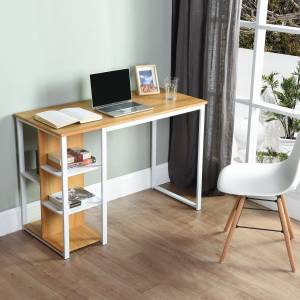 Schminktisch JESUSA A Beige - Braun - Holzwerkstoff - Holz teilmassiv - 50 x 75 x 110 cm