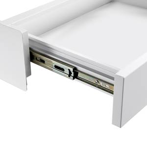 Verbindungsrahmen mit Schublade Weiß - Metall - 60 x 15 x 54 cm