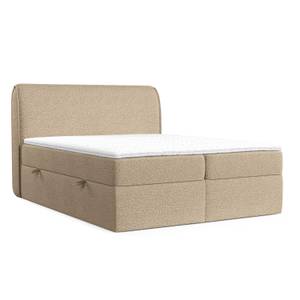 Boxspringbett Organic Bronze - Breite: 180 cm