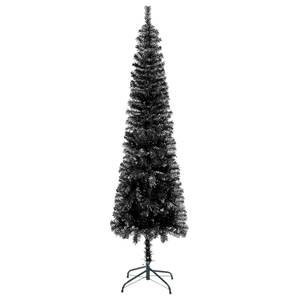 Künstlicher Weihnachtsbaum Schwarz - Metall - Kunststoff - 35 x 150 x 35 cm