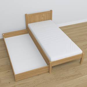 Einzelbett N02 mit Schublade Eiche - 90 x 200 cm