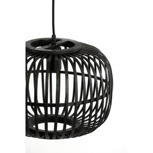 Suspension Sassa Noir - Bambou - 34 x 24 x 34 cm