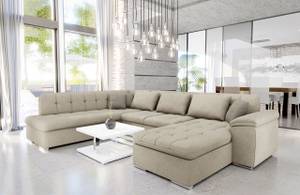 Ecksofa Niko Bis Beige - Ecke davorstehend rechts