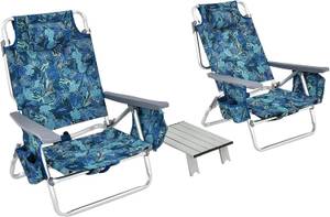 Strandkorb-Set ZB32242 (3-teilig) Blau