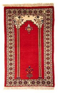 Buchara - 158x94cm Rot - Naturfaser - 94 x 1 x 158 cm