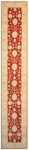 Tapis de couloir Kaizar XCVIII Beige - Textile - 79 x 1 x 445 cm