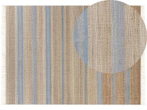 Teppich TALPUR Beige - Blau - Creme - Petrol