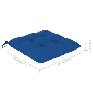 Gartenstuhl (2er Set) 3007529-1 Blau