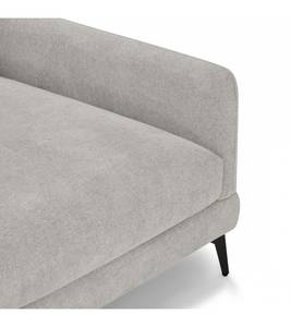 3-Sitzer Ecksofa Maggie Grau Grau - Ecke davorstehend rechts