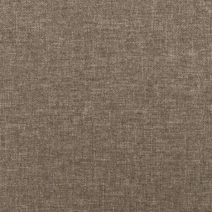 Bettgestell 3016024-4 Schwarz - Taupe - Breite: 140 cm