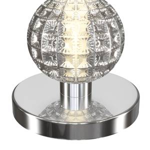 Lampe de table Collar Argenté - Verre - Métal - 18 x 45 x 18 cm