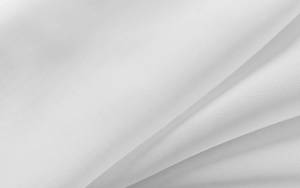 Gardine Ösen Transparent Voile Weiß - Höhe: 225 cm
