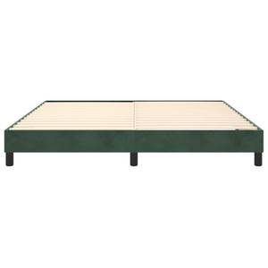 Cadre de lit 3016030-5 Vert foncé - 160 x 25 cm