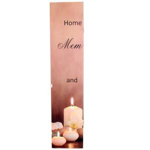 LED-Paravent Candles Netzbetrieben Holzart/Dekor - Holz teilmassiv - 200 x 180 x 2 cm