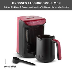 Türkische Kaffeemaschine Hatir Roast Rot - Kunststoff - 30 x 30 x 30 cm