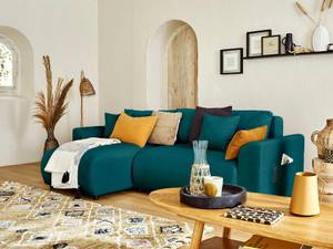 Ecksofa CAMELIA Petrol