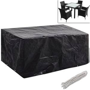 Housse de meuble Noir - Métal - Matière plastique - 140 x 90 x 180 cm