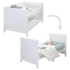 Mitwachsendes Babybett Easy Sleep Weiß