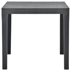 Table de jardin 3000564 Gris - Matière plastique - 78 x 72 x 78 cm