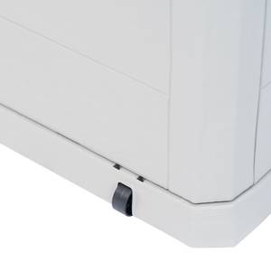 Boîte de rangement Gris - Matière plastique - 45 x 56 x 117 cm