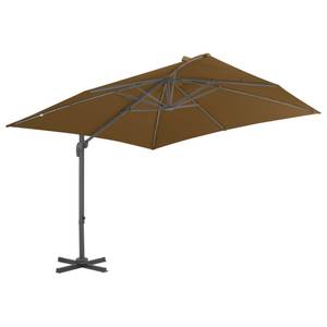 Ampelschirm D888 Taupe - 300 x 258 cm