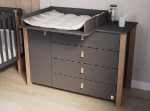 Wickeltisch ETUDE CT50 Schwarz