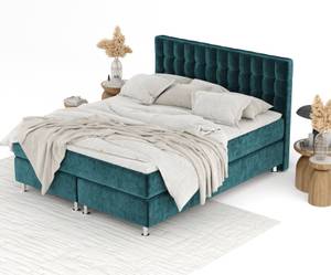 Boxspringbett Sorrento Petrol - Breite: 180 cm